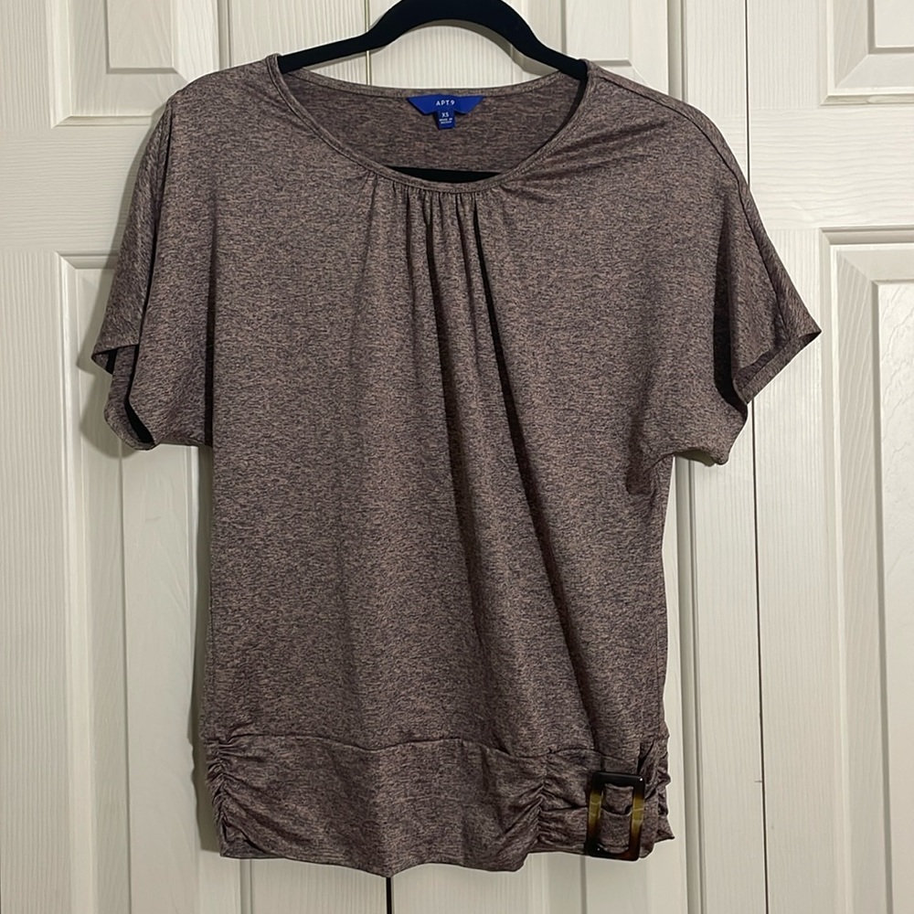 Apt 9 shirt with buckle detailing